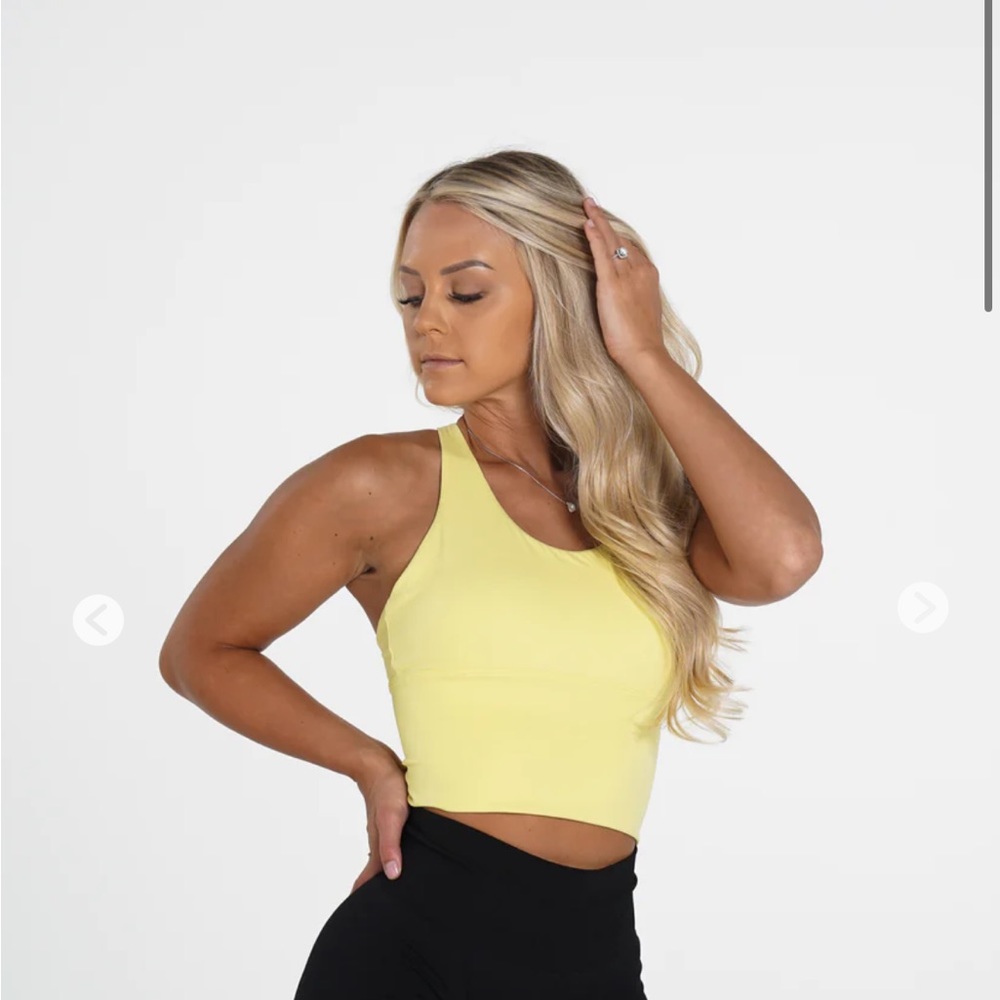 Pastel Yellow Matrix Top NVGTN Small